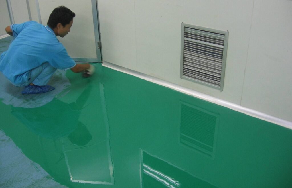 Self Leveling Epoxy floor paint