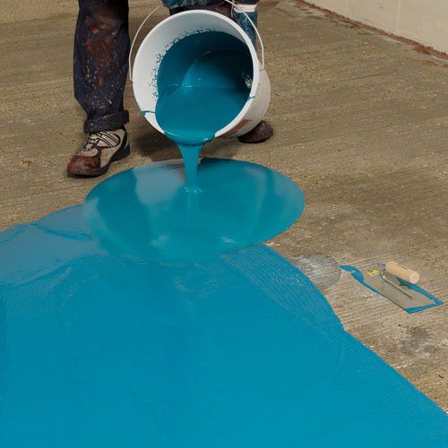 self leveling epoxy floor paint