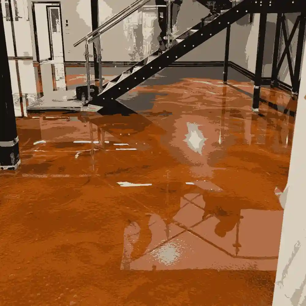 metallic epoxy floor near me