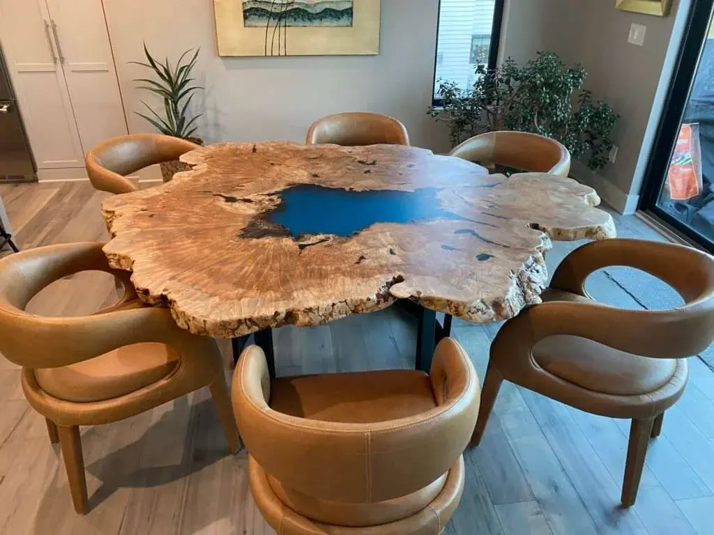 epoxy resin table