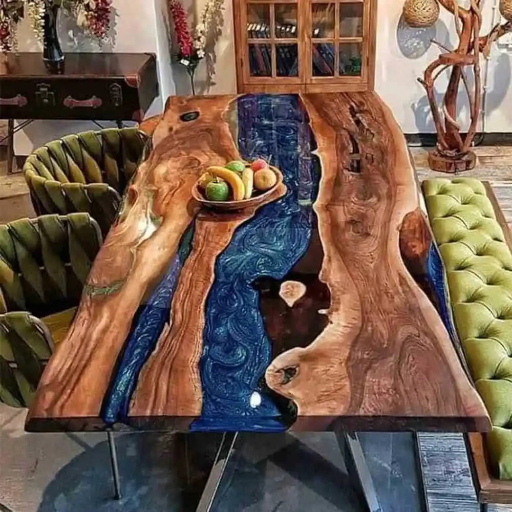 epoxy wood table