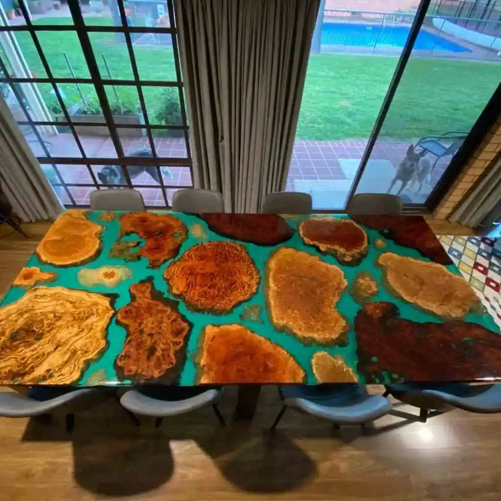 resin dining table