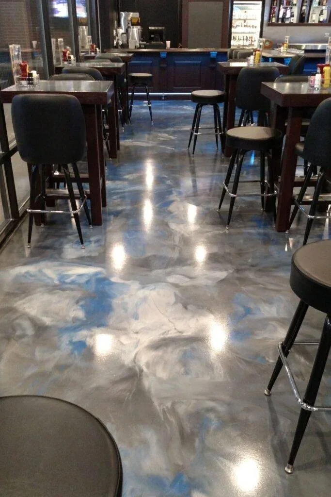 Epoxy Floor Coating Designs applied in Dubai