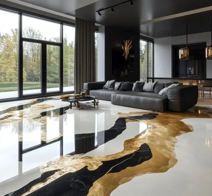 Heavy-duty epoxy flooring for manufacturing units