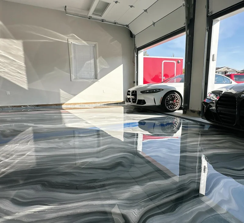 Long lasting garage floor Best epoxy flooring