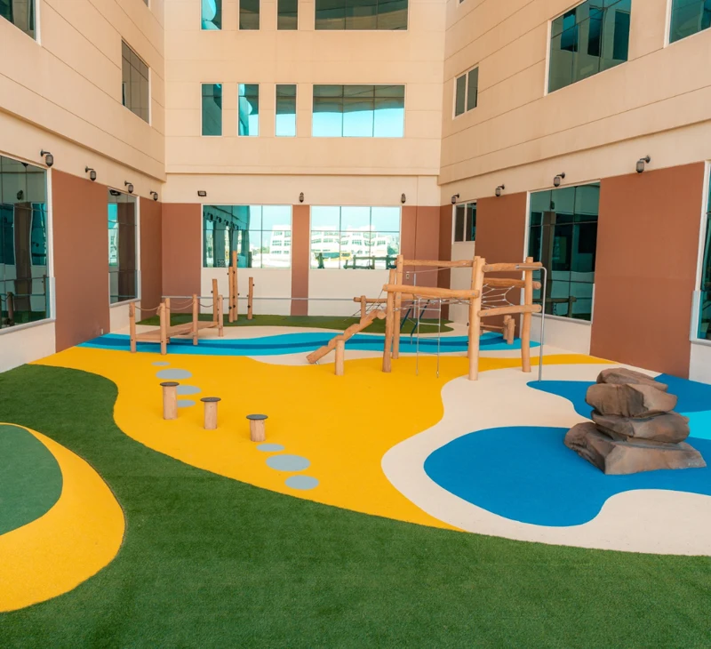 Slip resistant EPDM flooring for commercial sports